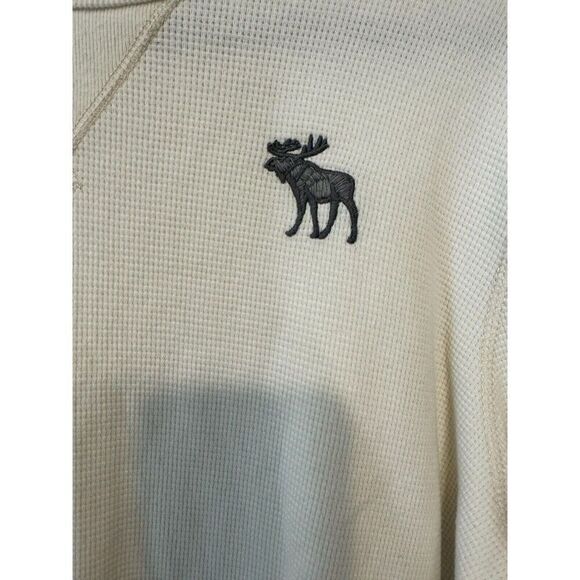 Abercrombie & Fitch Crew Neck LS Embroidered Pullover Jersey Men’s XXL - Picture 2 of 7